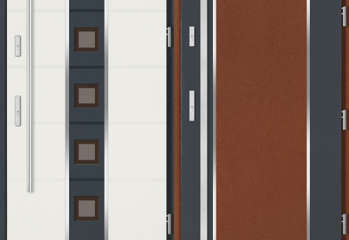 Nowoczesne dwukolorowe